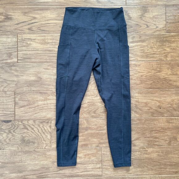 American Eagle The Everything Pocket Legging Curvy Size M Regular Dark Gray - Picture 1 of 9